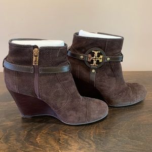 Tory Burch wedge booties